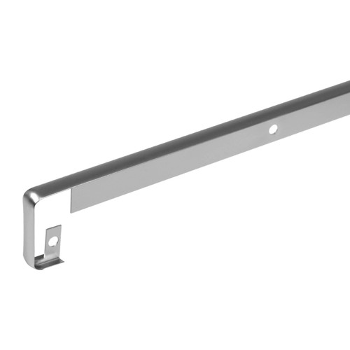 Kitchen Worktop Side Strip, 40 mm, silver