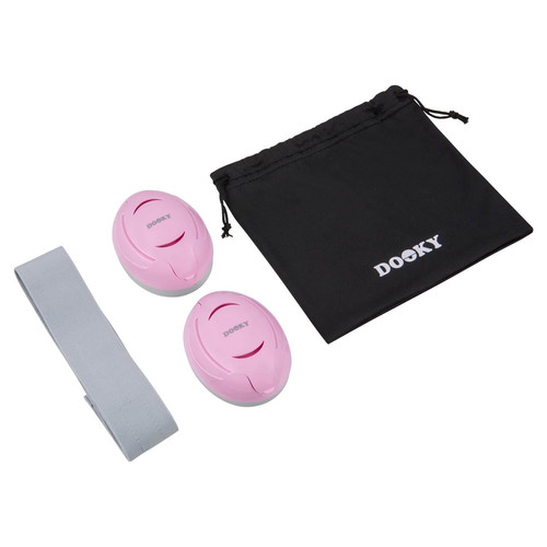 Dooky Baby Ear Protection 0-3y, pink