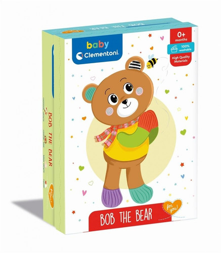 Clementoni Baby Bob The Bear Plush 0+