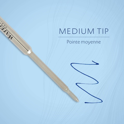 Waterman Ballpoint Refill Blue M