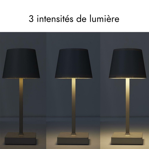 Table Lamp Blanca LED, grey
