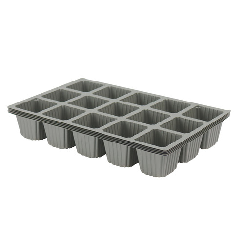 Verve Tray Seed Pots 5.2 x 5.2 x 15cm 5pcs