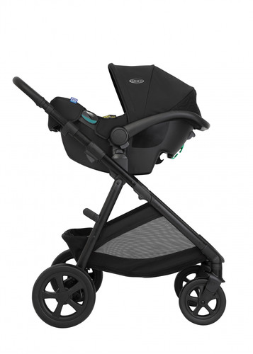 Graco Near2Me DLX Trio 3-in-1 Travel System Midnight