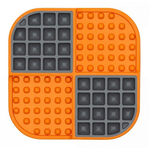 LickiMat Slomo for Dogs, orange