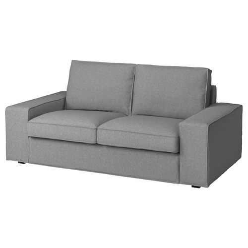 KIVIK Cover two-seat sofa, Tibbleby beige/grey