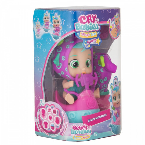 Cry Babies Doll Magic Tears Stars Jumpy Monsters, Fuzz 3+