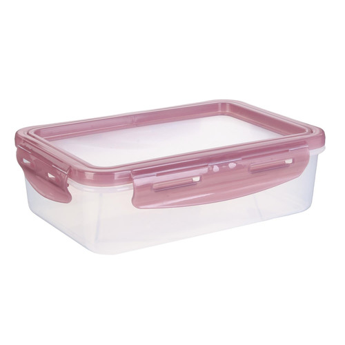 Lunch Box with Flexible Lid, red