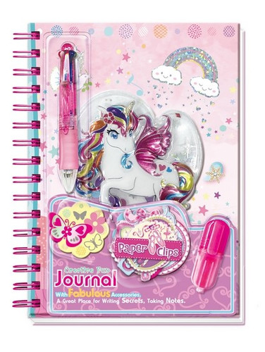 Pecoware Spiral Diary - Unicorn Rainbow 6+