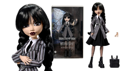 Monster High  WEDNESDAY ADDAMS Doll HXJ04 4+