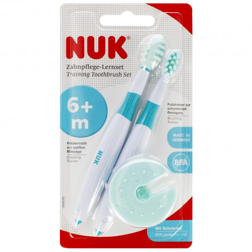 NUK Training Toothbrush Set 6m+