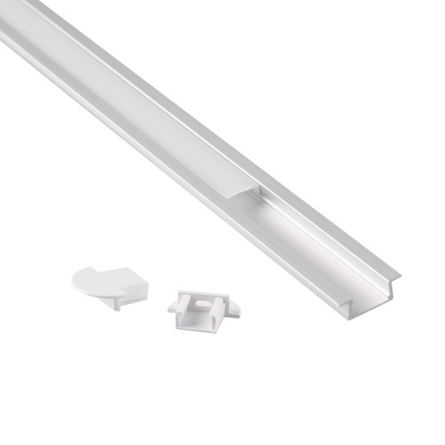 Polux LED Profile 2m, satin