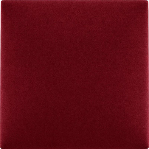 Upholstered Wall Panel Stegu Mollis Square 30 x 30 cm, red