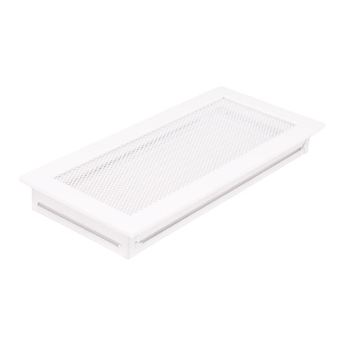 Fireplace Air Vent Grille 17 x 37 cm, white