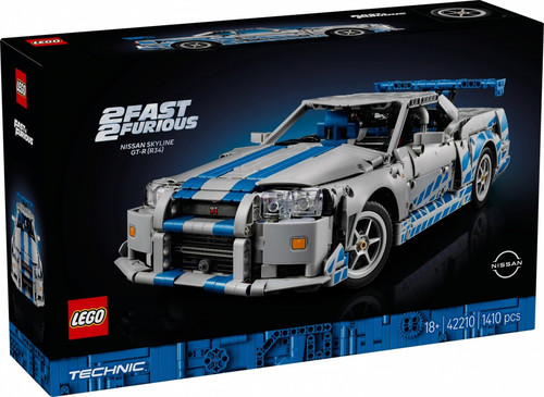 LEGO Speed Champions Nissan Skyline GT-R (R34) 18+