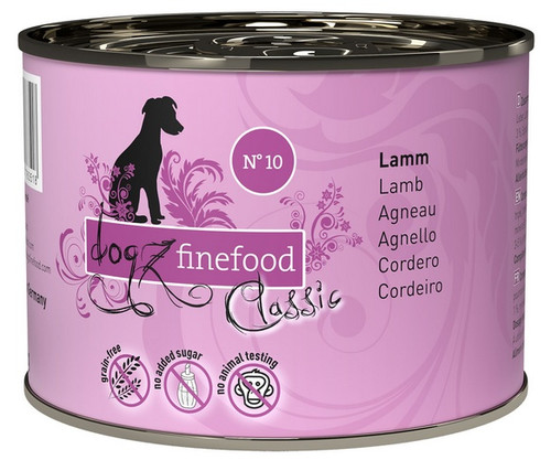Dogz Finefood N.10 Lamb Wet Food 200g
