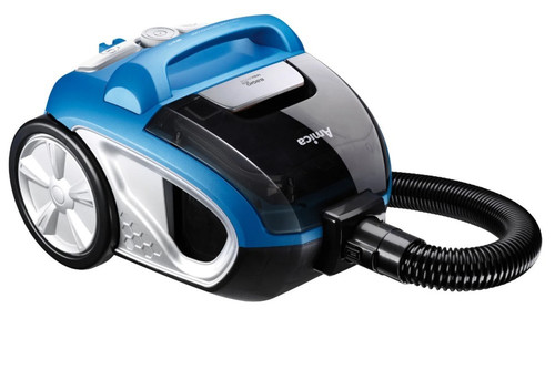 Amica BAGIO VM304 Eco Bagged Cylinder Vacuum Cleaner, Black