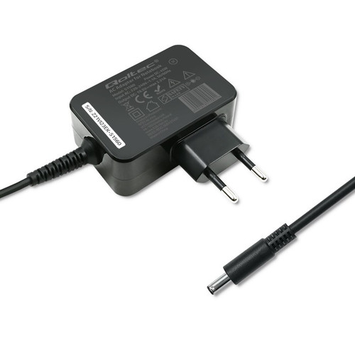 Qoltec Power Adapter for Dell Laptops | 45W | 19.5V | 2.31A | 4.5 * 3.0 + pin
