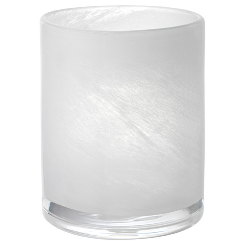 VINDSTILLA Tealight holder, white, 11 cm