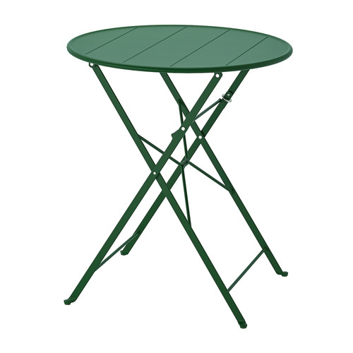 SUNDSÖ Table, outdoor, green, 65 cm