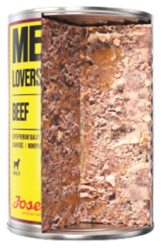 Josera Meat Lovers Pure Beef Wet Dog Food 400g