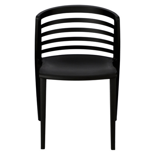 Chair Muna, in-/outdoor, black