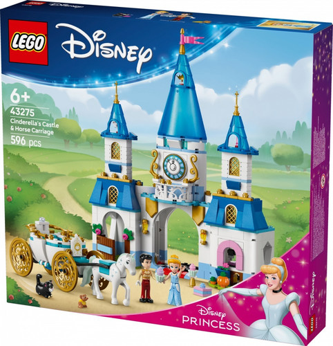 LEGO Disney Cinderellas Castle & Horse Carriage 6+
