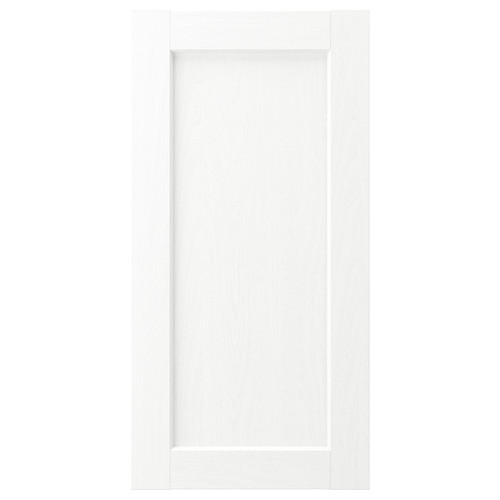 ENKÖPING Door, white wood effect, 40x80 cm