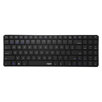 Rapoo Wireless Keyboard Ultra-slim E9100M, black