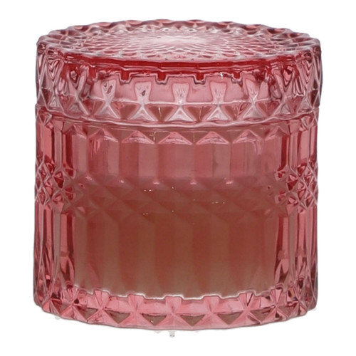 Candle in Glass 8.5cm, pink