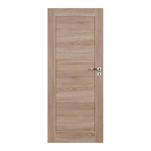 Internal Door Tre 70, left, elegant oak