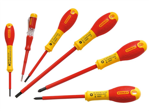 Stanley VDE Insulated Screwdriver Set 6pcs