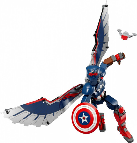 LEGO Super Heroes New Captain America Construction Figure 8+
