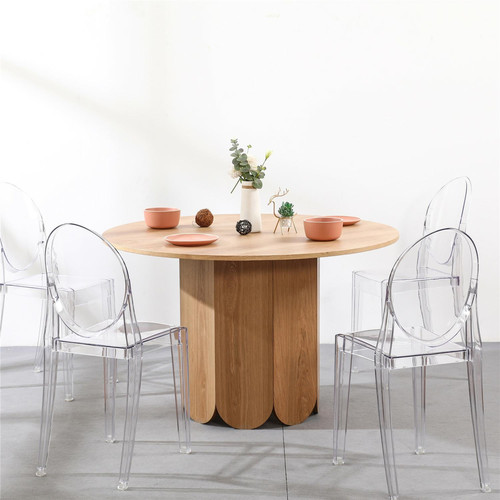 Dining Table Puro 90cm, natural oak