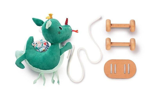 LILLIPUTIENS Pull Along Cuddle Dragon Joe 12m+