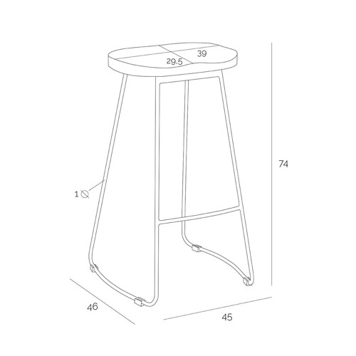 Bar Stool Cazas