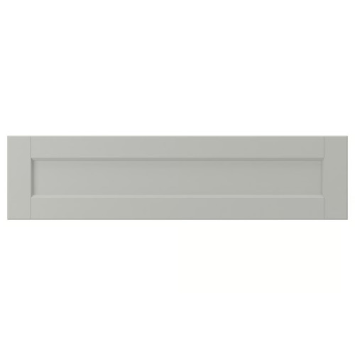 LERHYTTAN Drawer front, light grey, 80x20 cm
