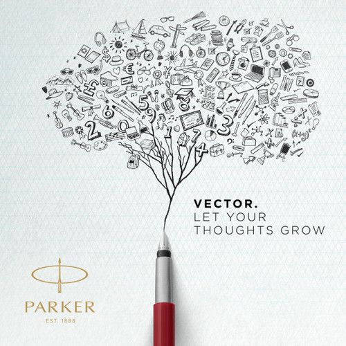 Parker Vector Standard Black Fountain Pen