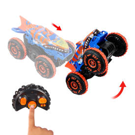 Hot Wheels Monster Trucks Sharks vs Dinosaurs Dragon Race JFR39 5+
