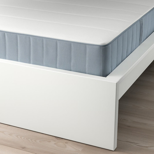 MALM Bed frame with mattress, white/Vesteröy medium firm, 120x200 cm