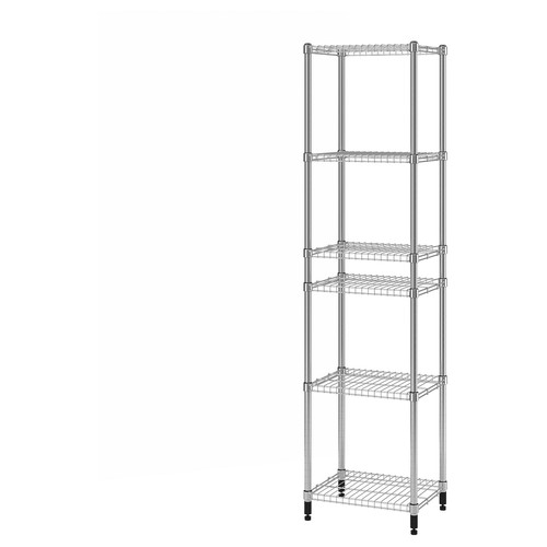 OMAR 1 shelf section, 46x36x181 cm