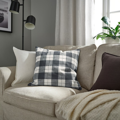 SVAMPFLY Cushion cover, anthracite, 50x50 cm