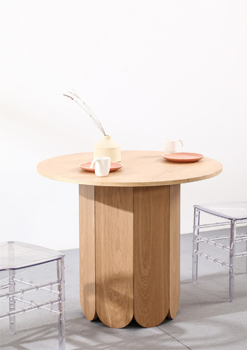 Dining Table Puro 90cm, natural oak