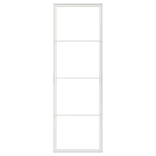 SKYTTA Sliding door frame, white, 77x231 cm