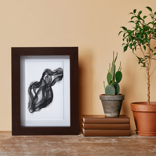 GoodHome Picture Frame Islande 13 x 18 cm, walnut