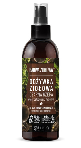 BARWA Hair Conditioner Spray  for Weak Hair Anti-dandruff Black Turnip 250ml