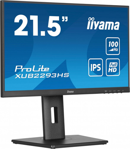 IIYAMA 22" Monitor XUB2293HS-B6 IPS HDMI DP
