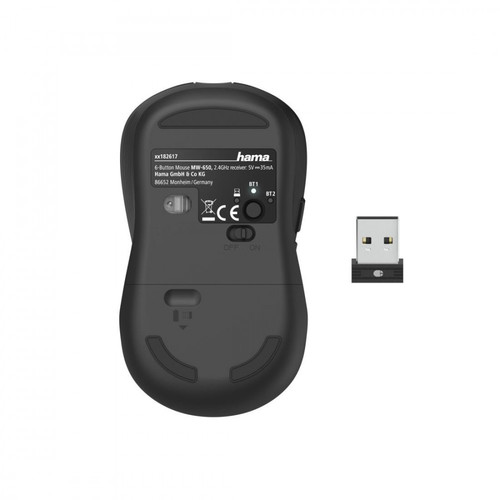 Hama Optical Wireless Mouse Multi-divice 6-button MW-650