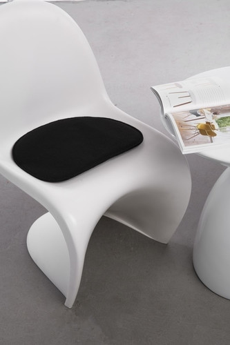 Felt Chair Cushion Balance, black