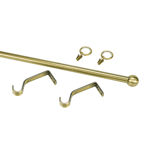 Curtain Rod 16mm 240cm, gold