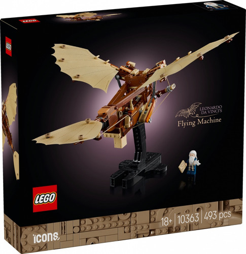 LEGO Icons Leonardo da Vincis Flying Machine 18+